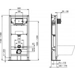 SET Унитаз подвесной с инсталляцией Ideal Standard Tesi Aquablade SET Унитаз подвесной с инсталляцией Ideal Standard Tesi Aquablade